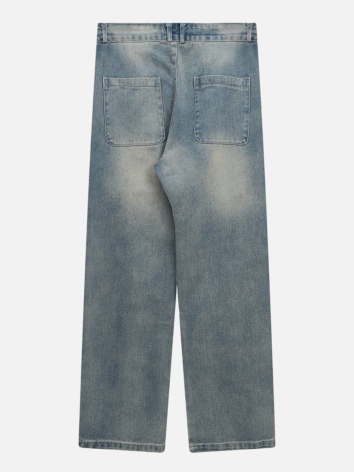 Multi Pockets Jeans