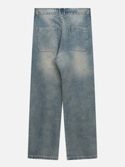 Multi Pockets Jeans