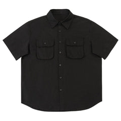 Chemise à manches courtes multi-poches