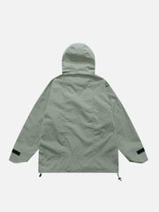 Multi Zip Up Anorak