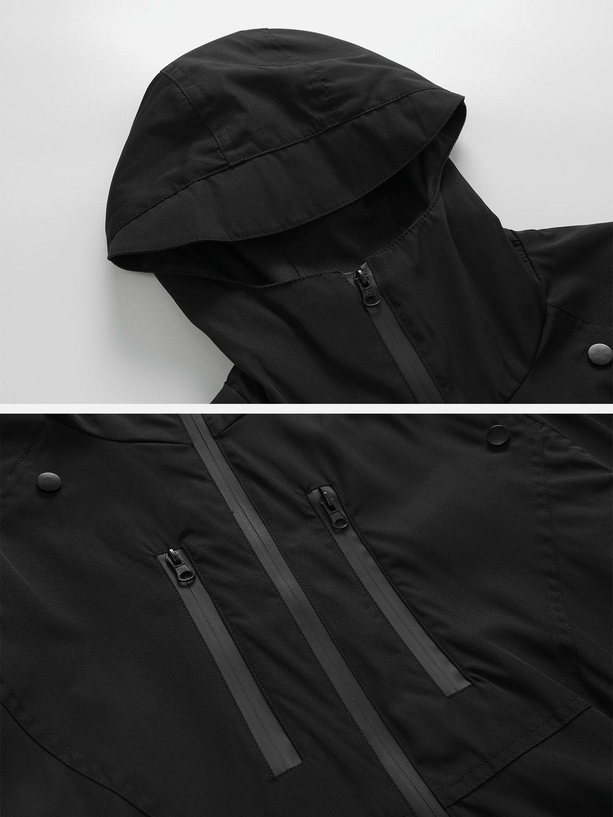 Multi Zip Up Anorak
