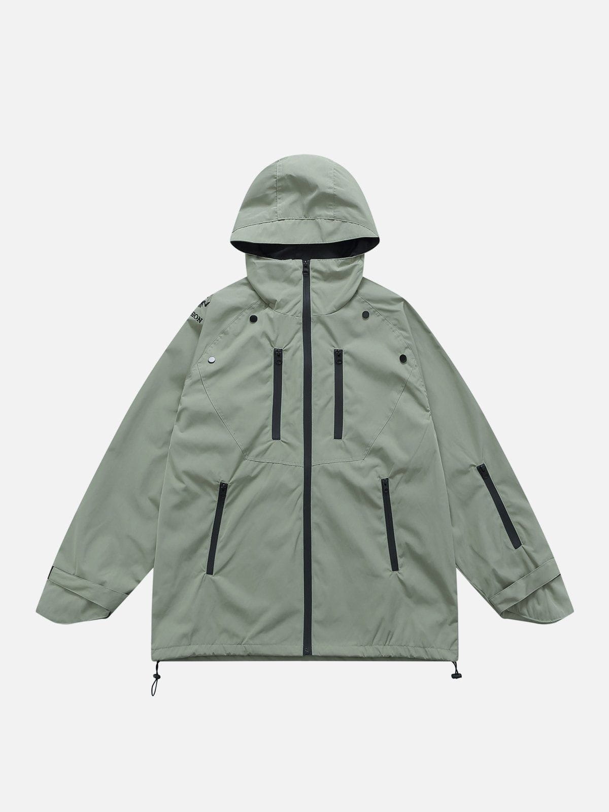 Multi Zip Up Anorak