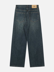 Multiple Buttons Jeans