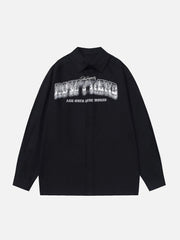 Chemise à manches longues imprimée NOWTREND
