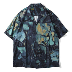 Oil Painting Short Sleeve Shirt