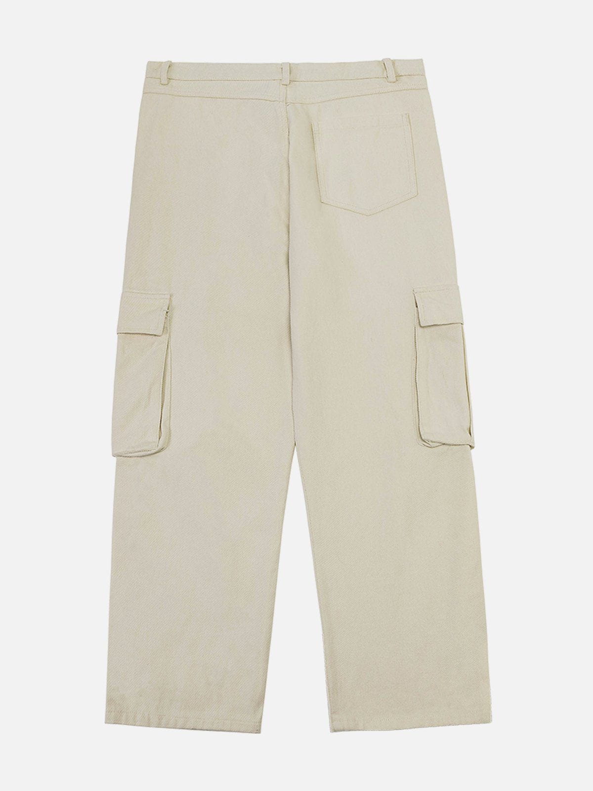 Patchwork Loose Cargo Pants