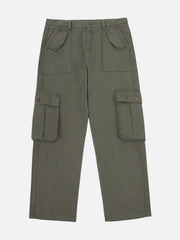 Patchwork Loose Cargo Pants