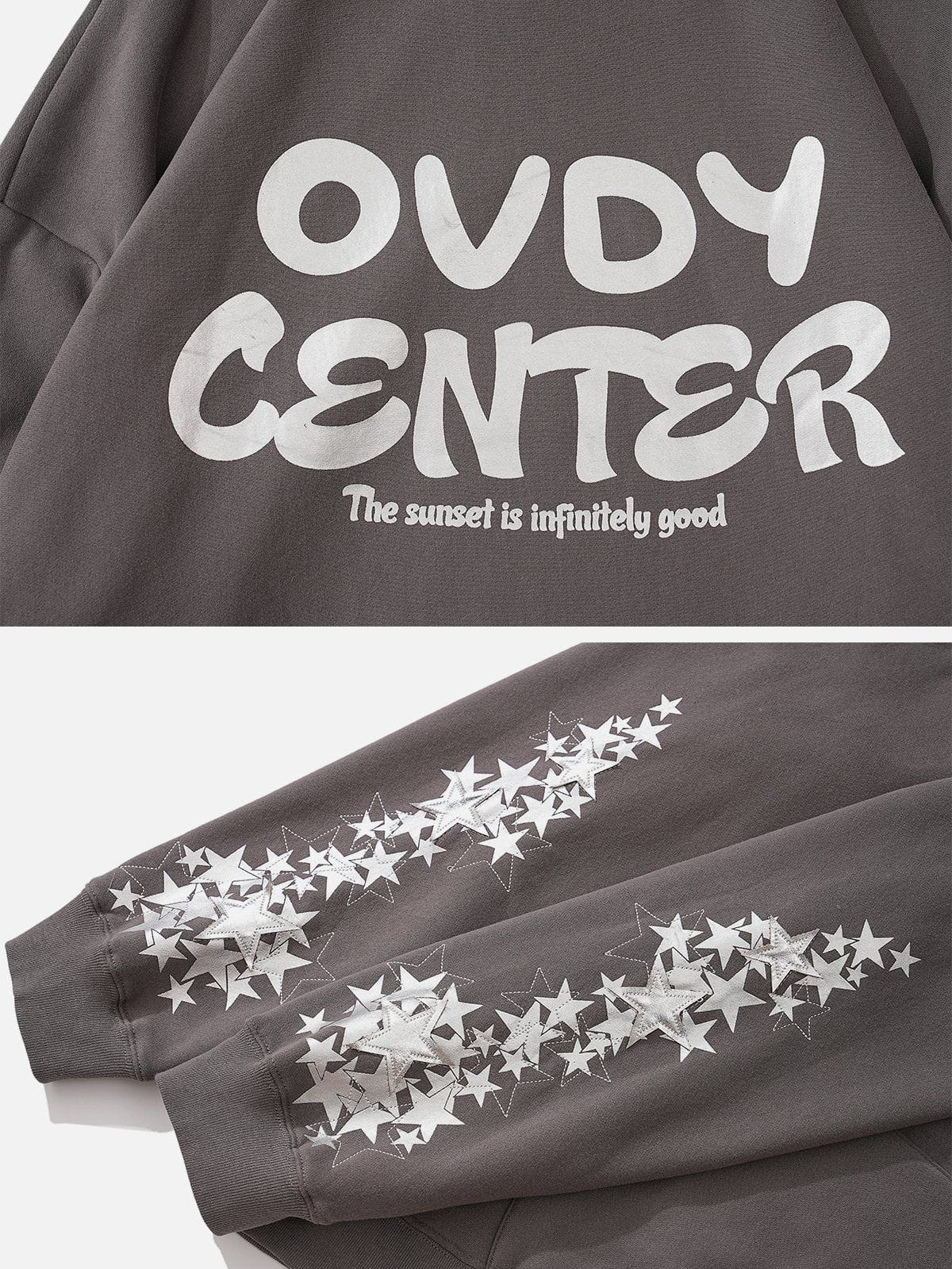 Patchwork Star Hoodie