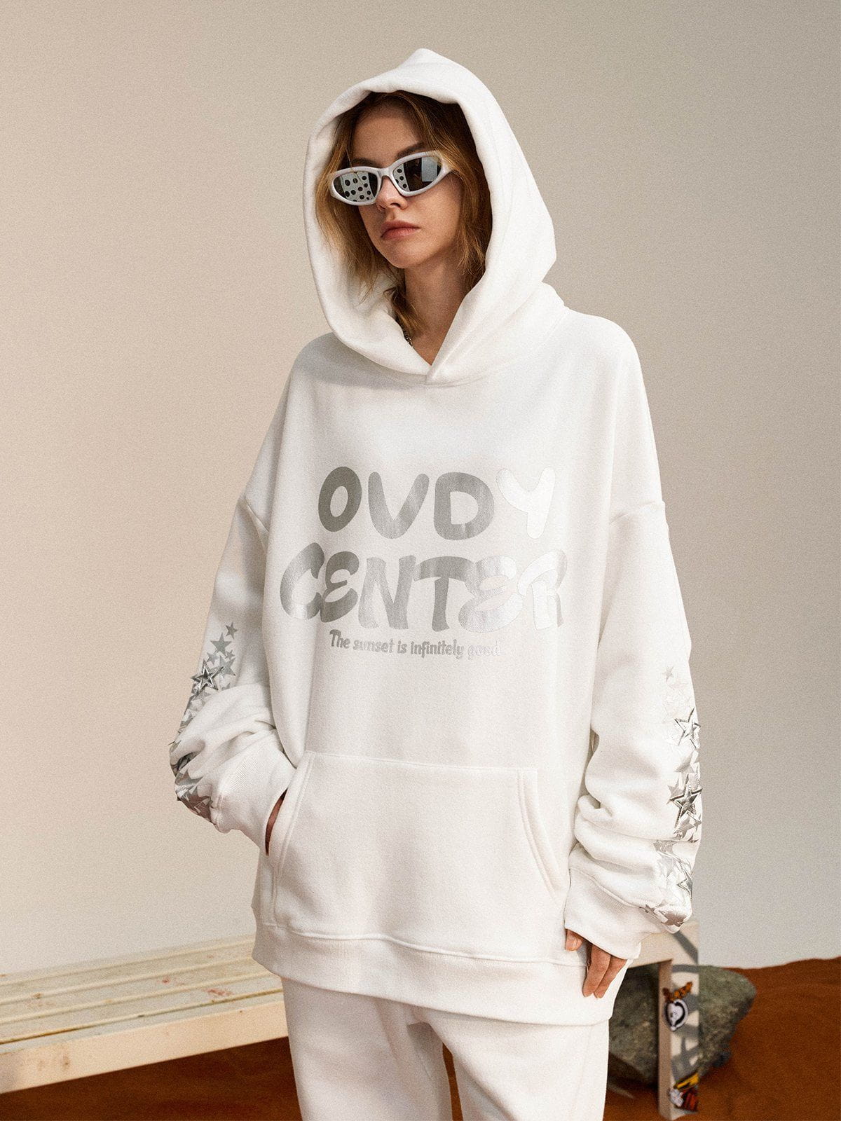 Patchwork Star Hoodie