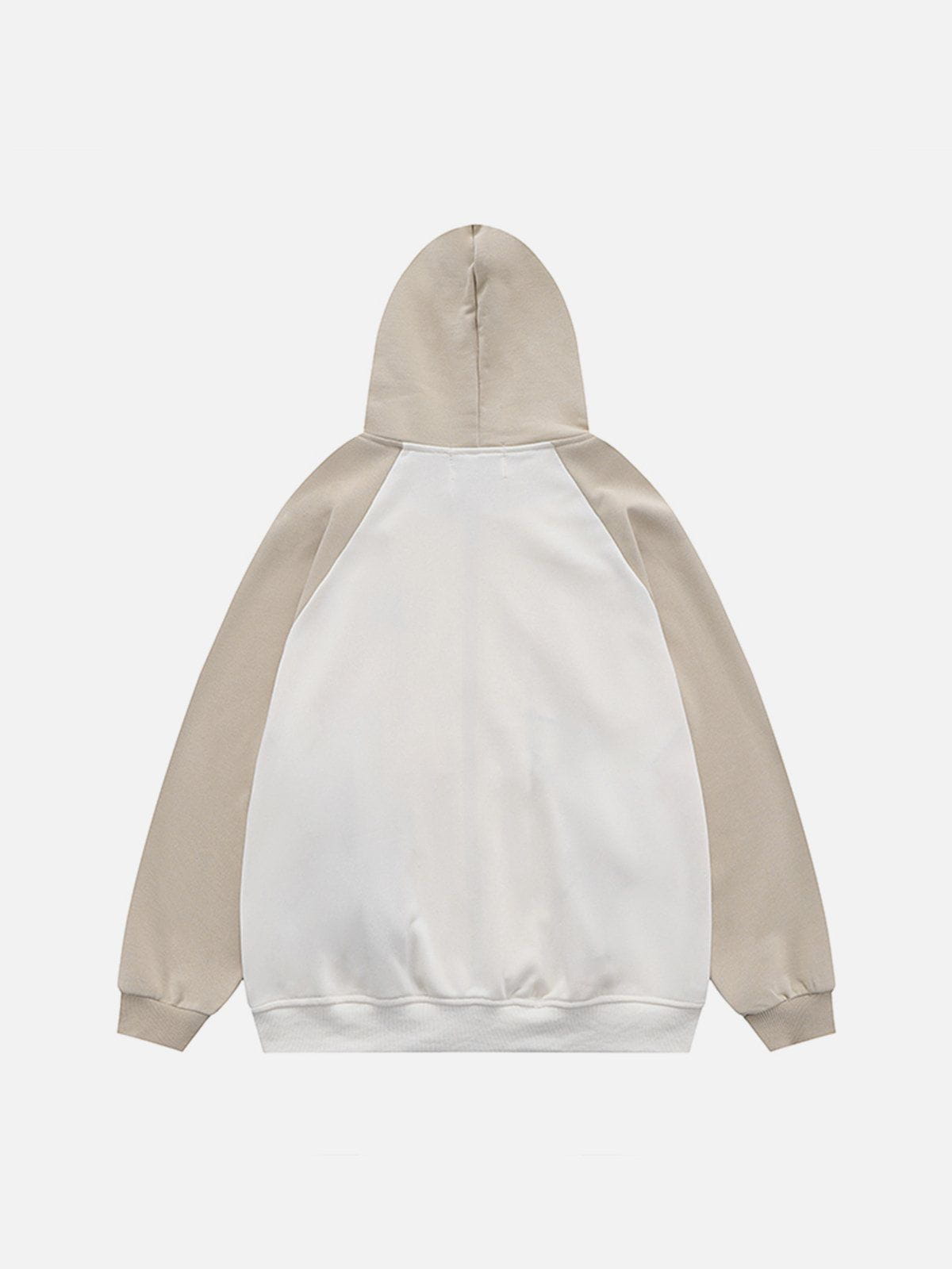 Patchwork Star Zip Up Hoodie