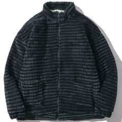 Plaid Simple Winter Coat