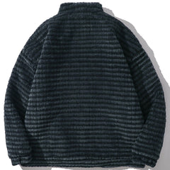 Plaid Simple Winter Coat