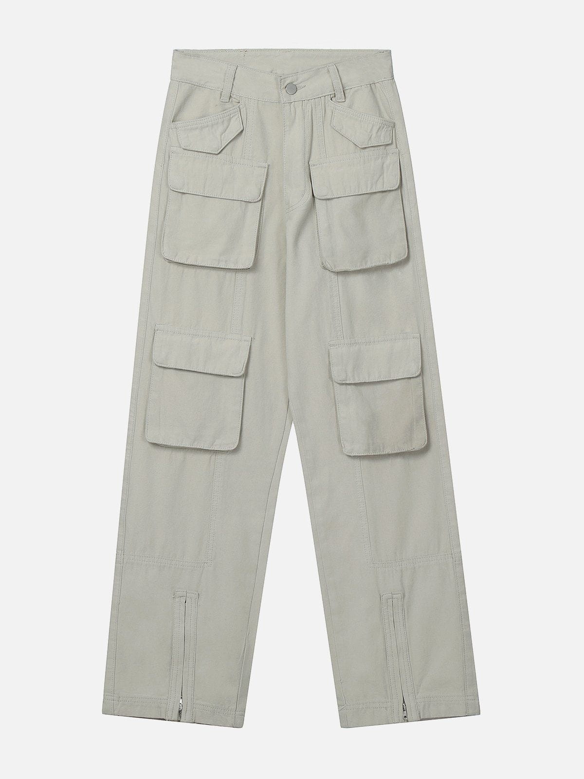 Pocket Patchwork Cargo Pants