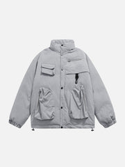 Pockets With Flap Winter Coat