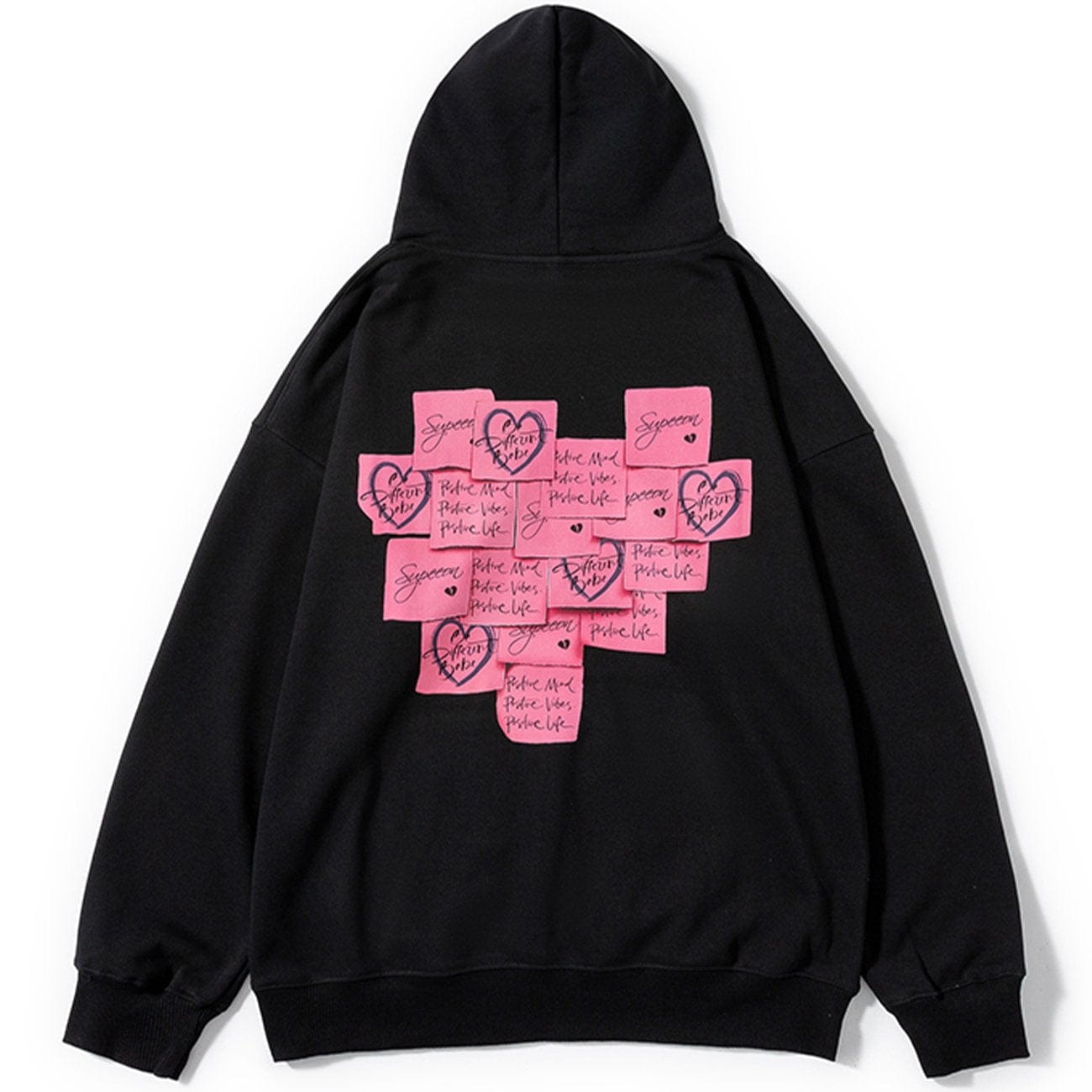 Post-it Note Print Hoodie