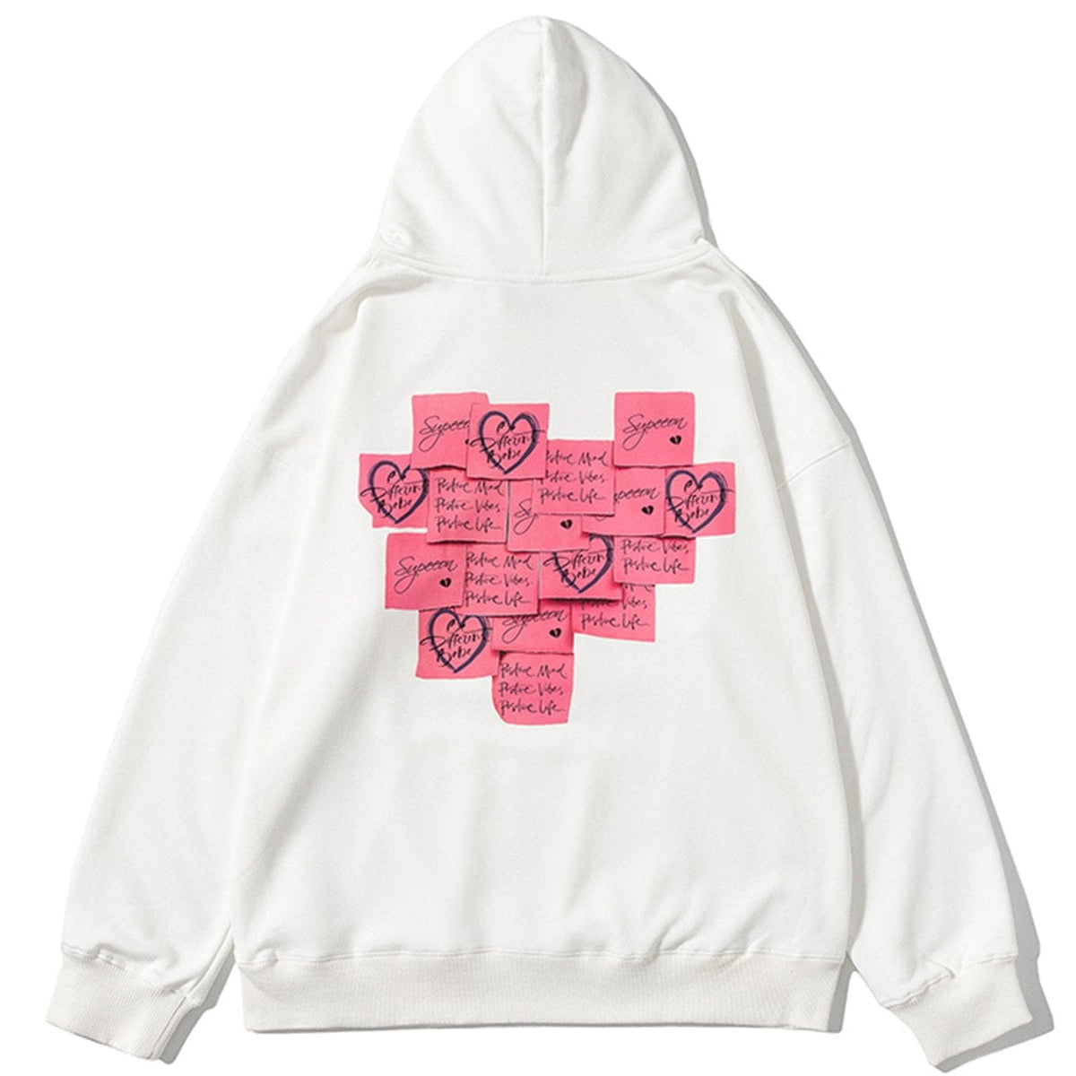 Post-it Note Print Hoodie