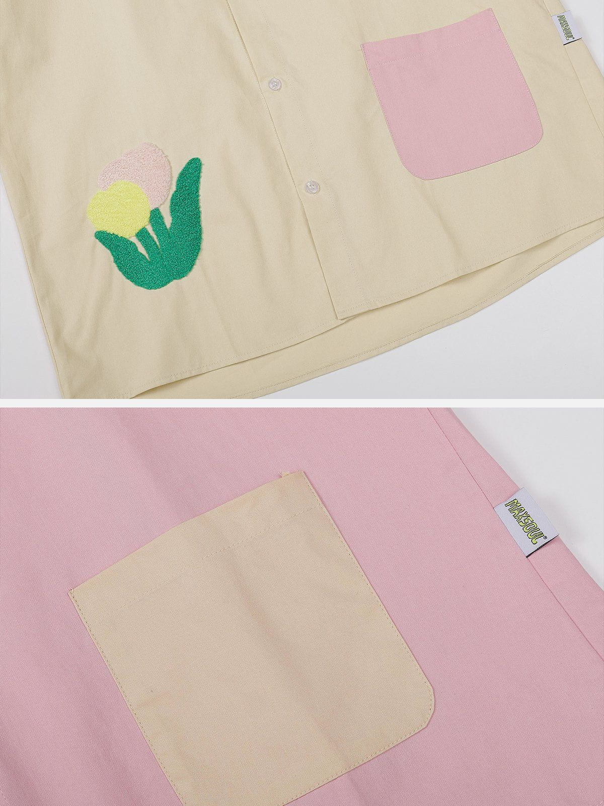 Rabbit Print Short Sleeve Shirt