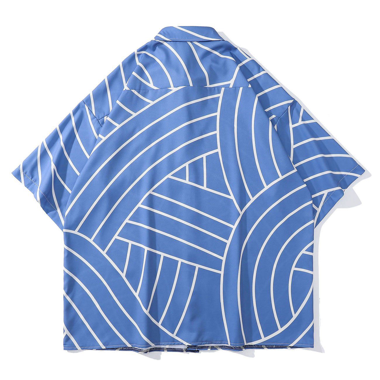 Random Stripe Short Sleeve Shirt