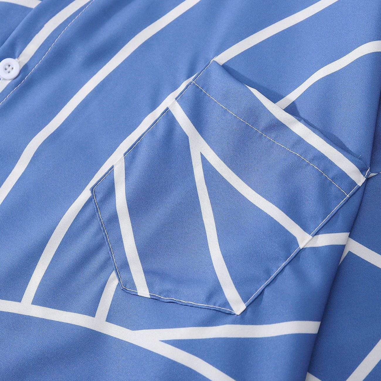 Random Stripe Short Sleeve Shirt