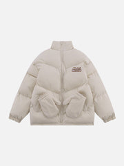 Abnehmbare Handschuhe Wintermantel