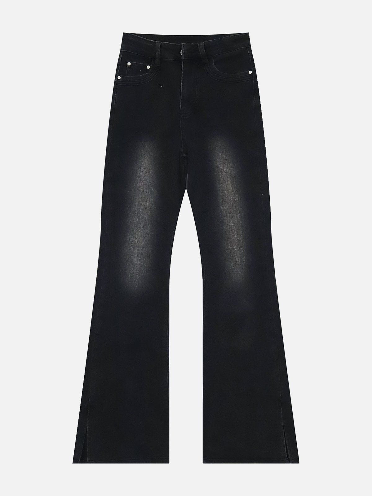 Rough Edge Flared Jeans
