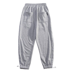 Side Bandana Print Drawstring Sweatpants