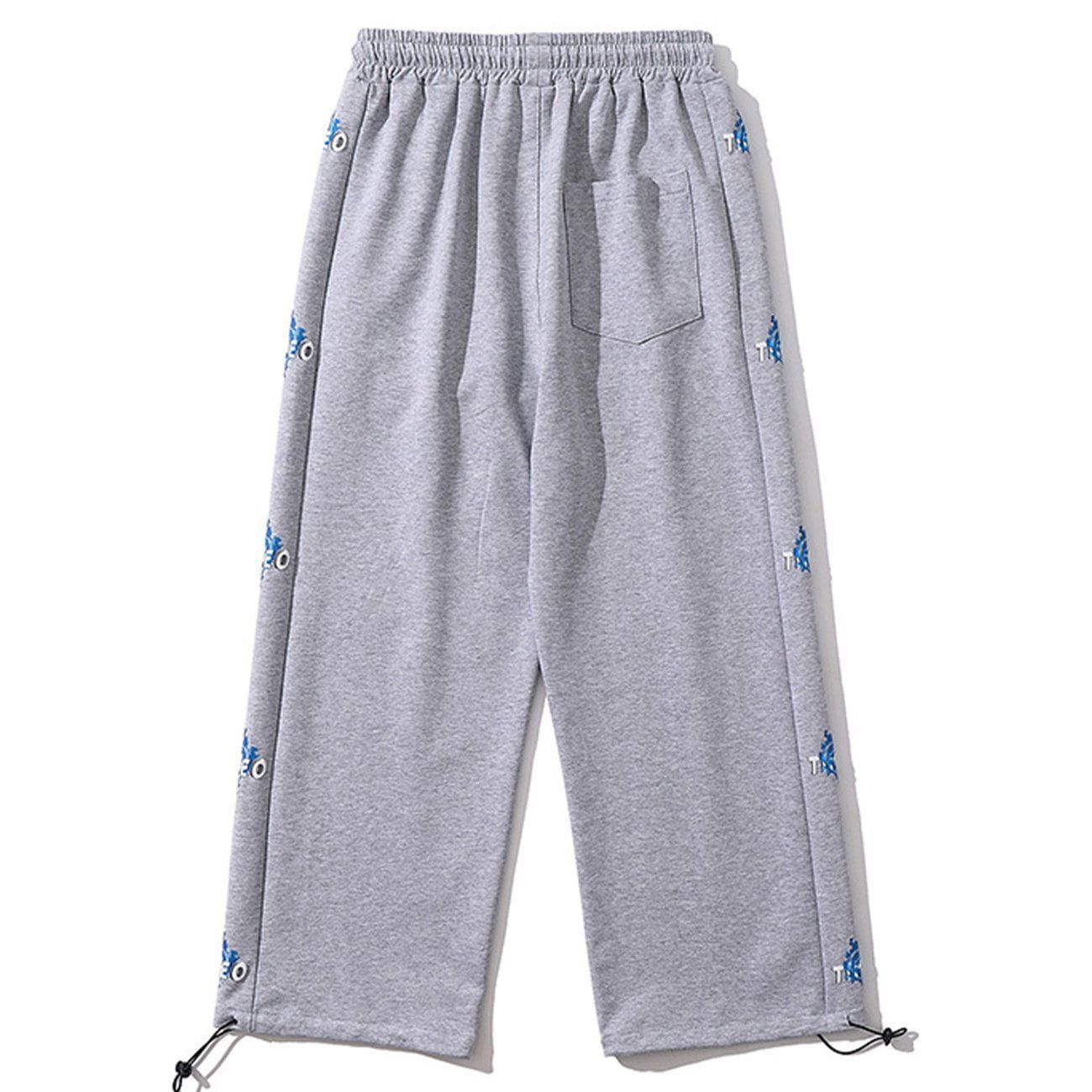 Side Letter Print Sweatpants