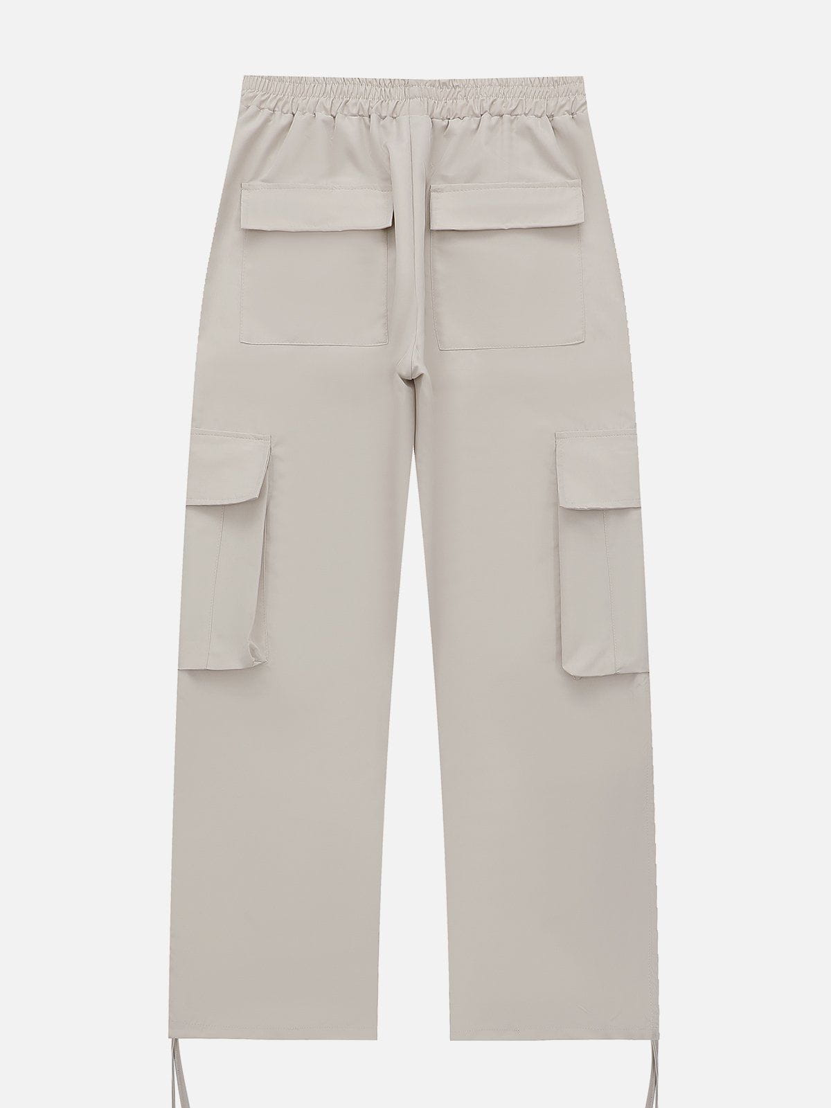 Side Pocket Drawstring Cargo Pants