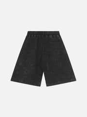 Side Stripe Washed Shorts