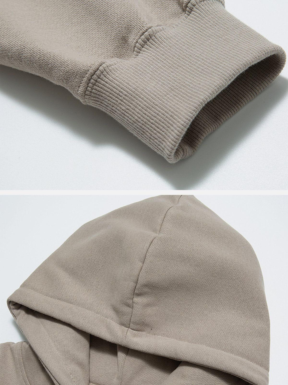 Simple Letter Print Hoodie