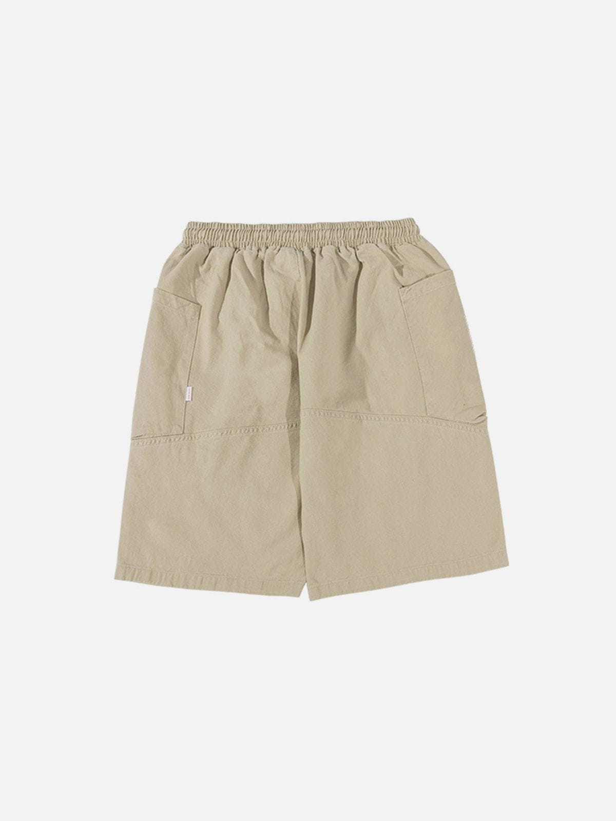 Solid Color Drawstring Shorts