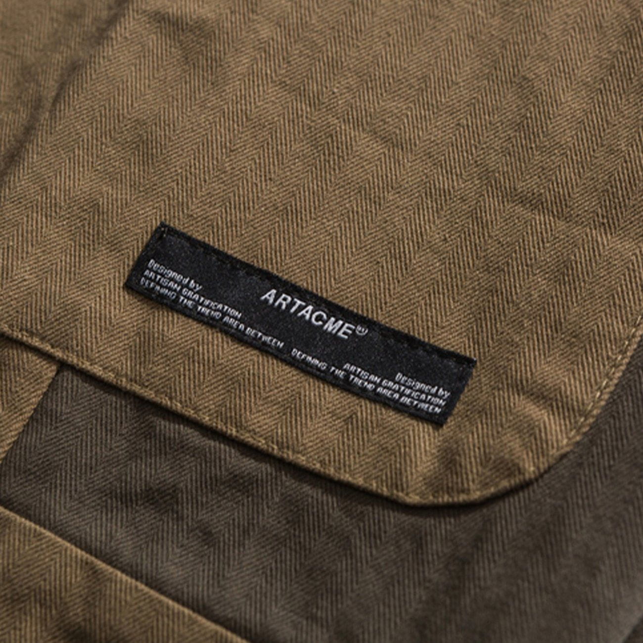 Solid Color Multiple Pockets Cargo Pants