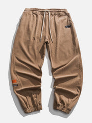 Solid Corduroy Sweatpants