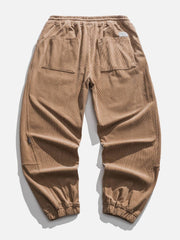 Solid Corduroy Sweatpants