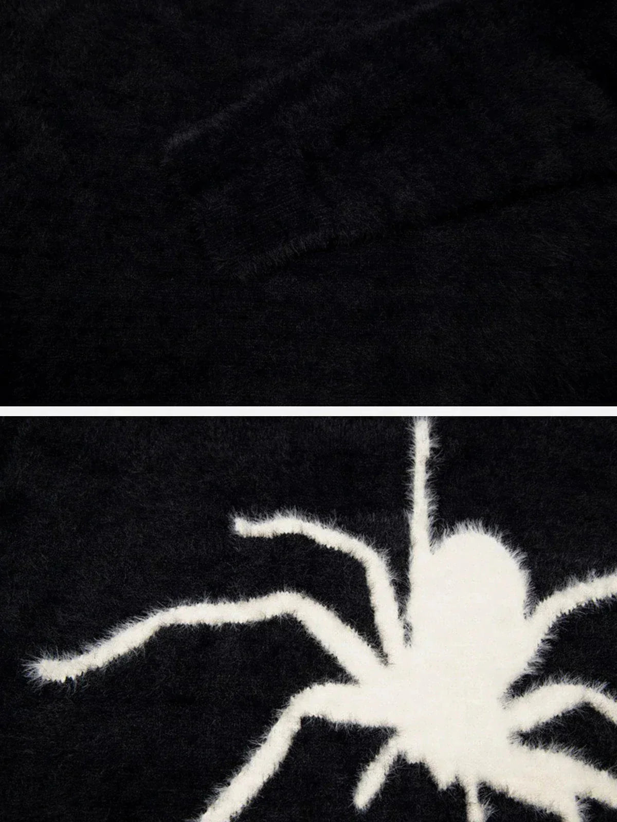 Spider Knit Mohair Sweater