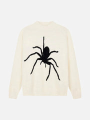 Spider Knit Mohair Sweater