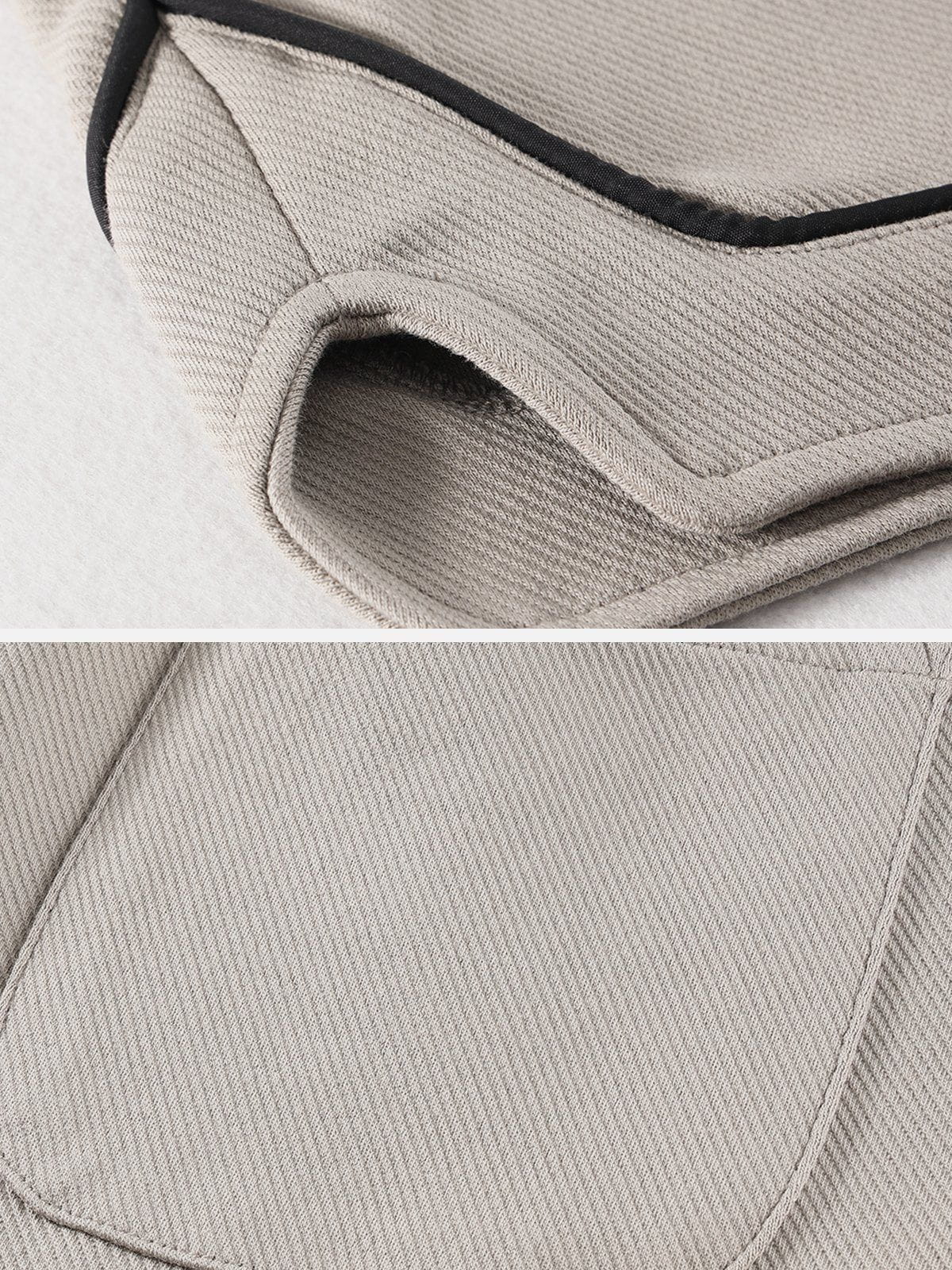 Splicing Drawstring Shorts
