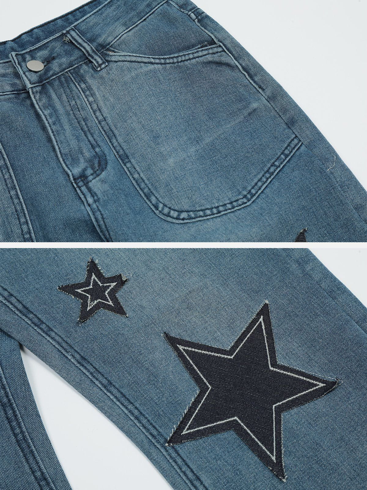 Star Collage Jeans