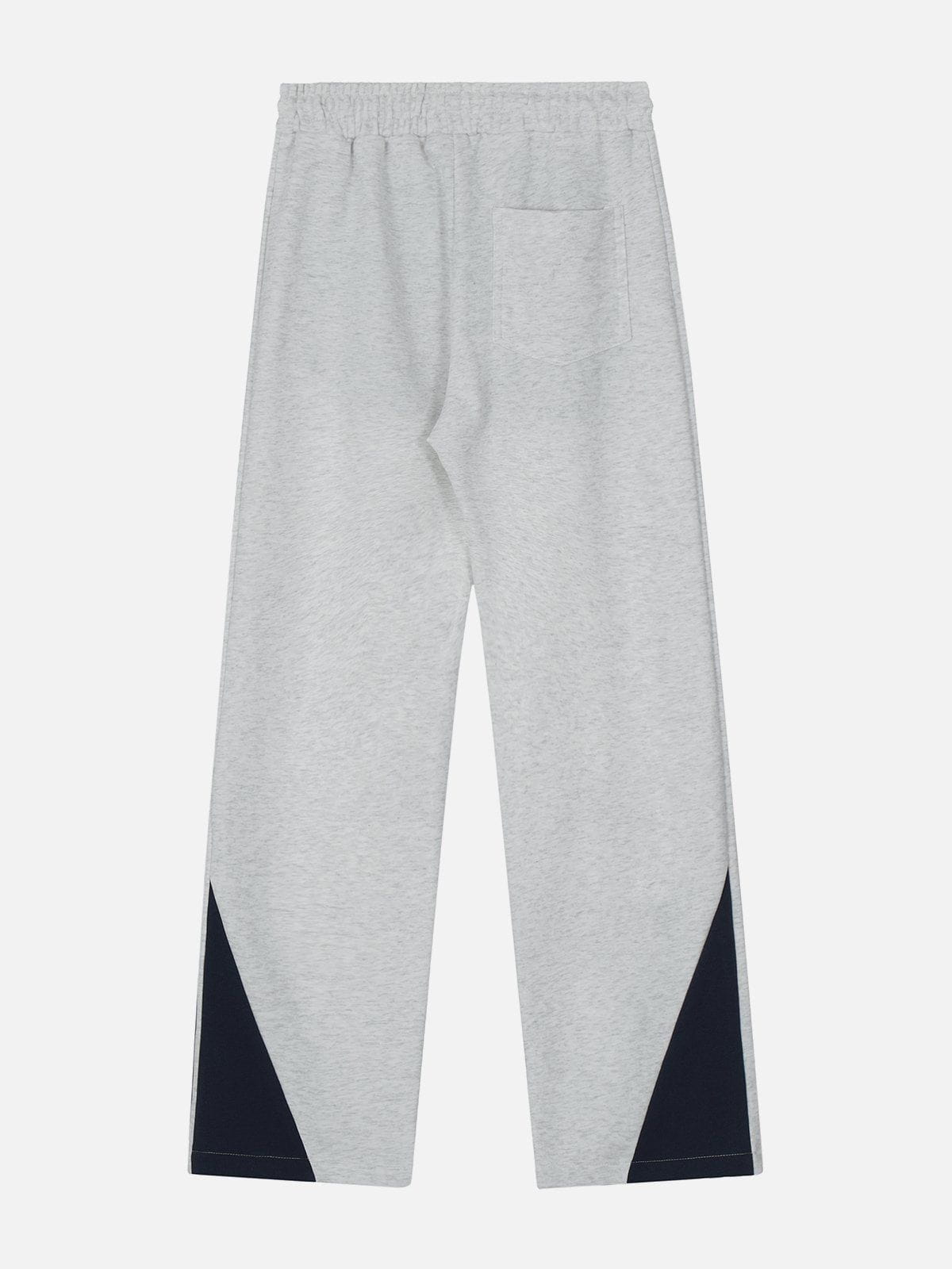 Star Embroidered Side Stripe Sweatpants