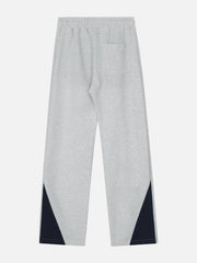 Star Embroidered Side Stripe Sweatpants