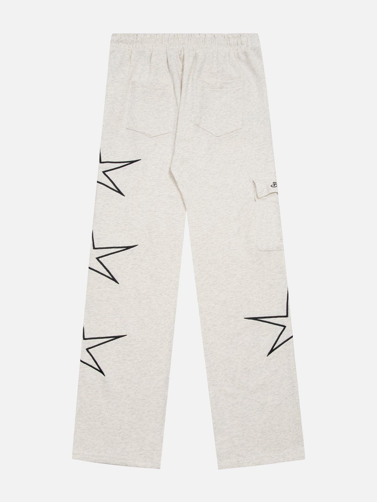 Star Print Sweatpants