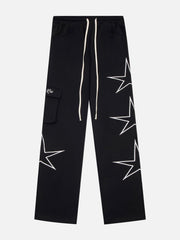 Star Print Sweatpants