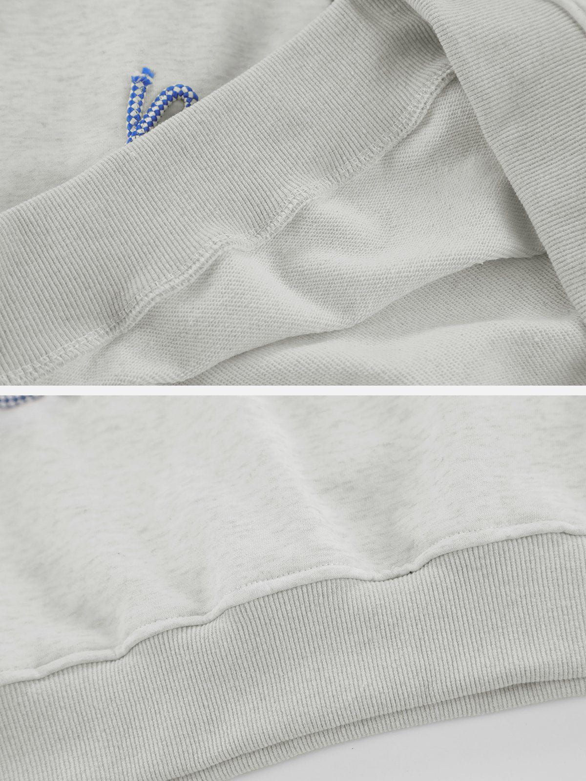 Star Terry Embroidered Sweatshirt