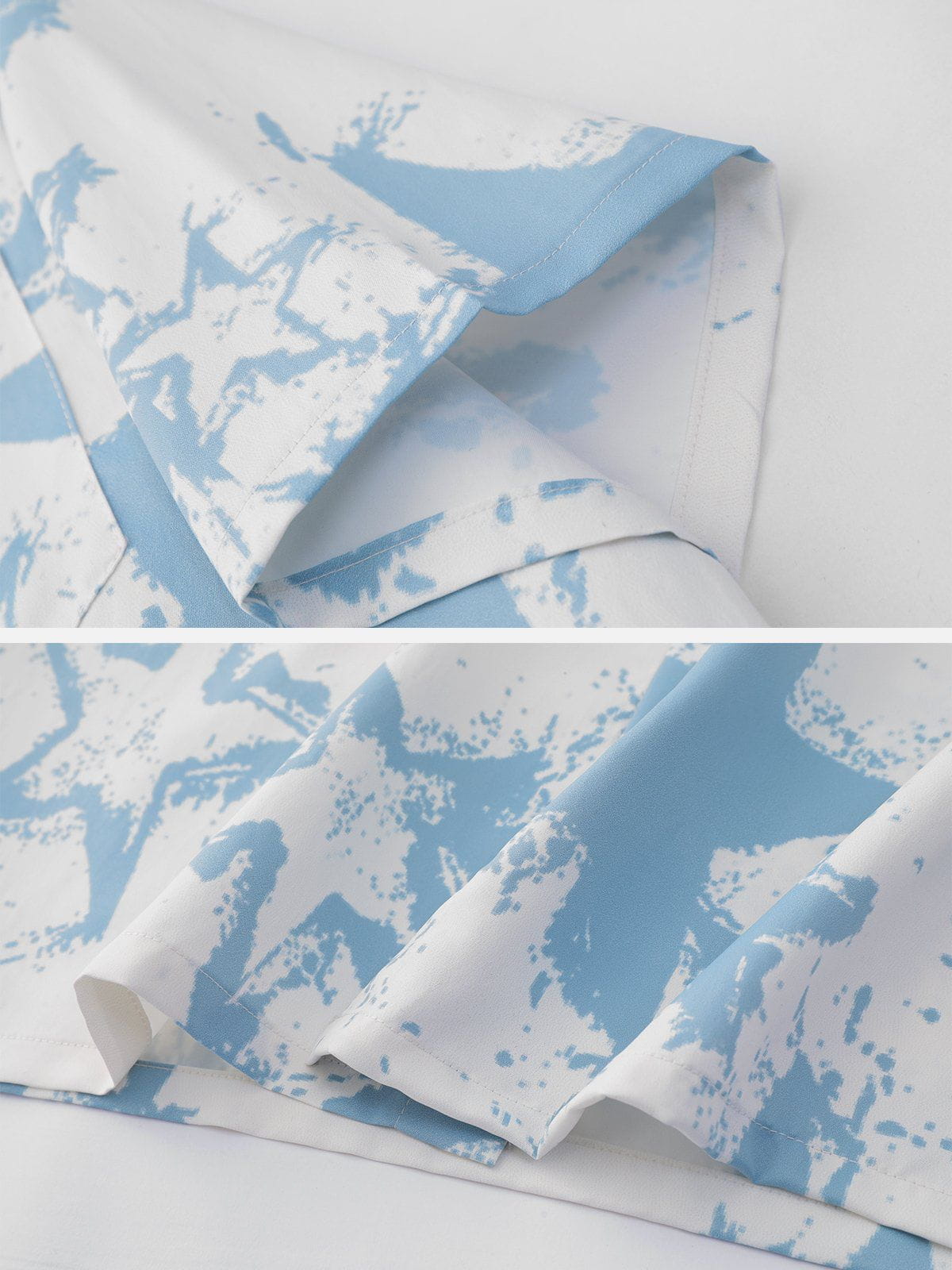 Stars Print Short Sleeve Shirts
