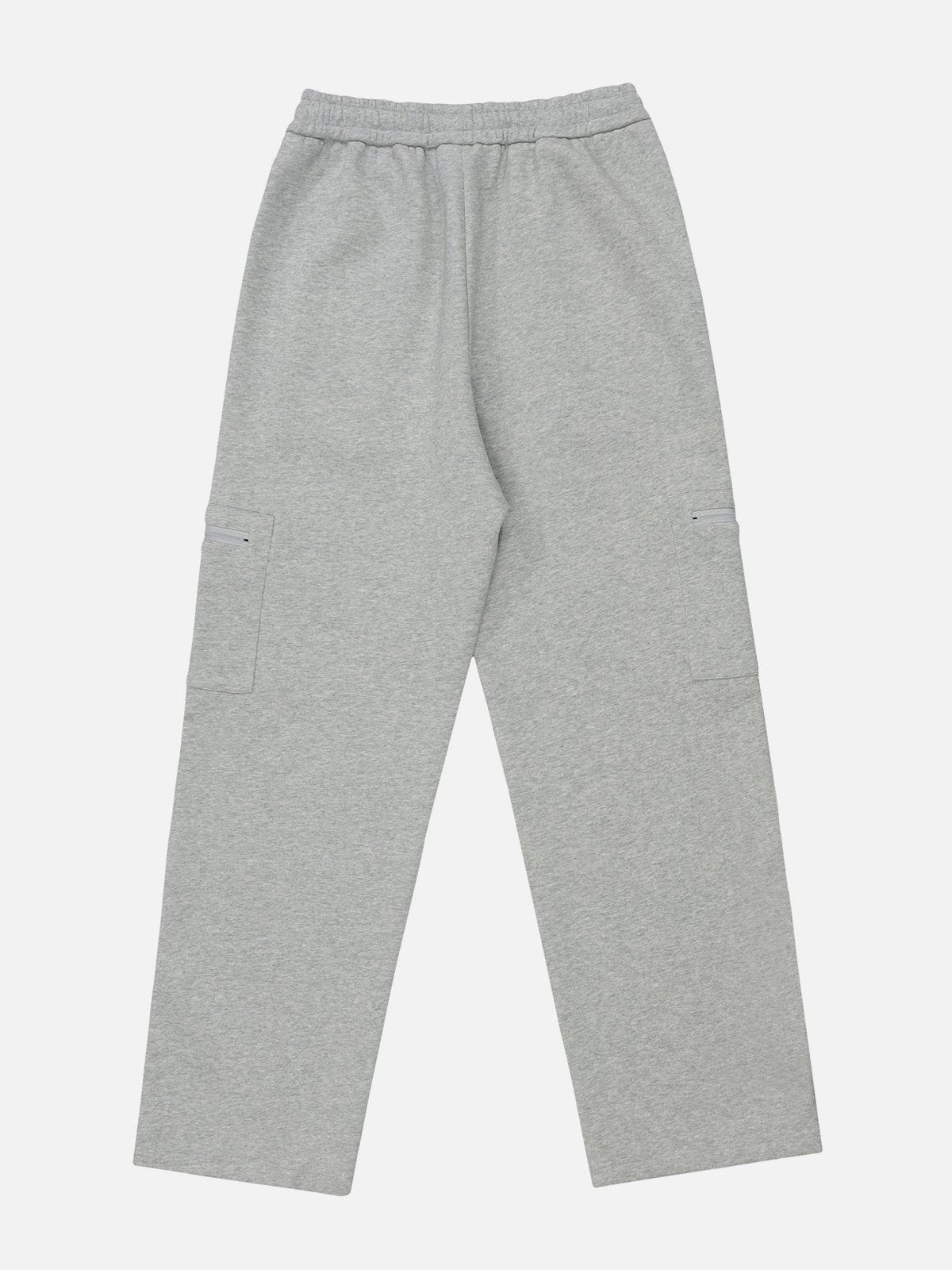 Striped Side Pockets Sweatpants