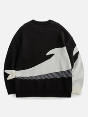 The Loneliest Whale Knit Sweater