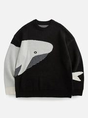 The Loneliest Whale Knit Sweater