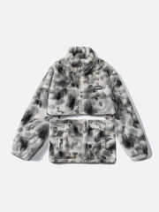 Tie-Dye-Sherpa-Zweiteiler