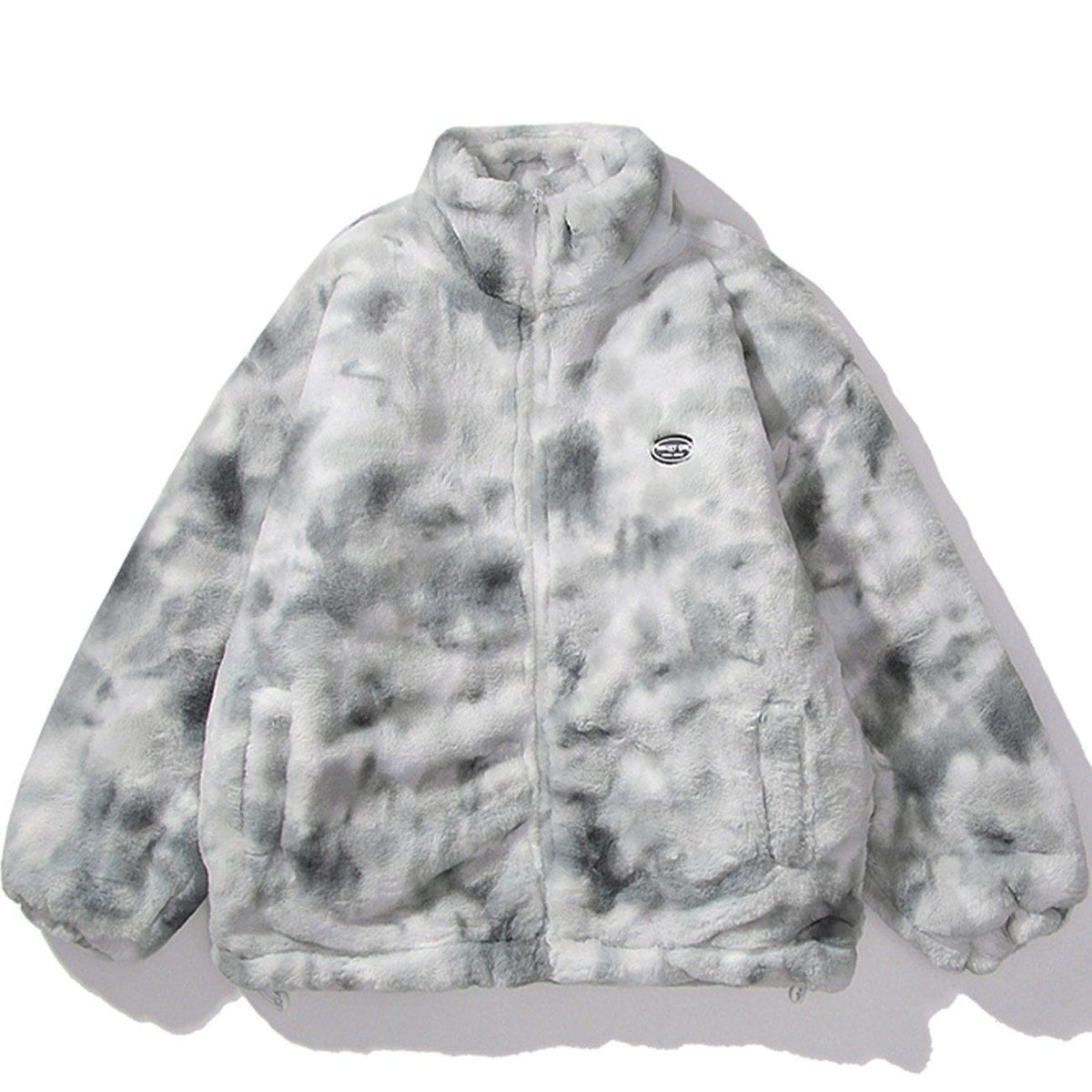 Manteau d'hiver tie-dye