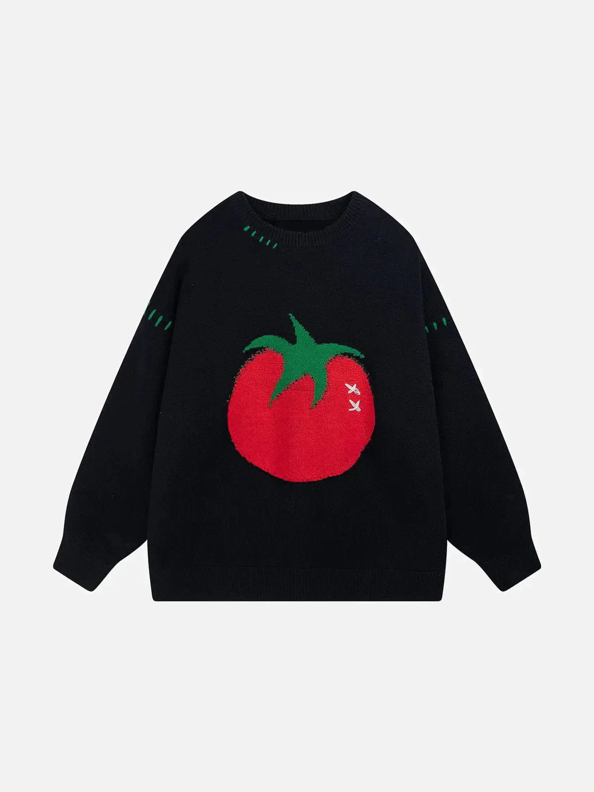 Tomato Jacquard Sweater